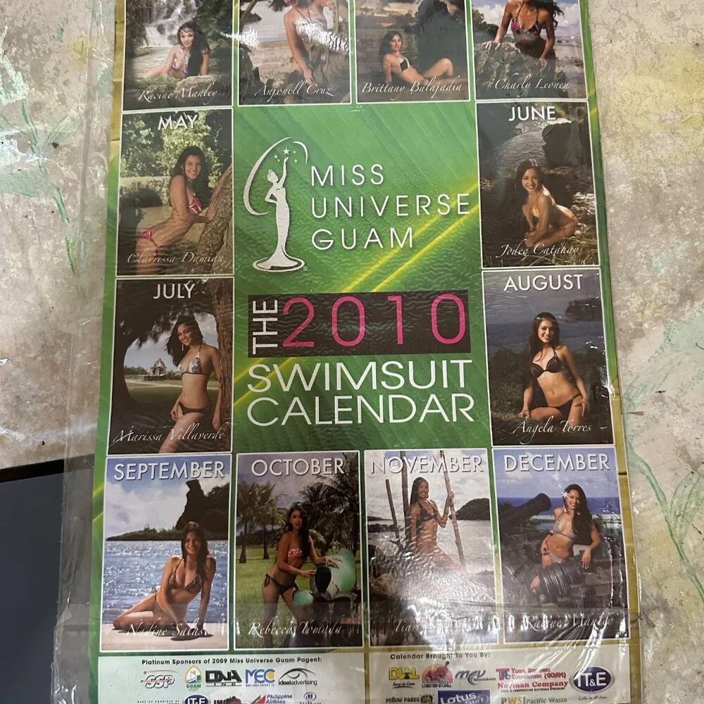 New Sealed 2010 Miss Universe Guam Swimsuit Calendar 11